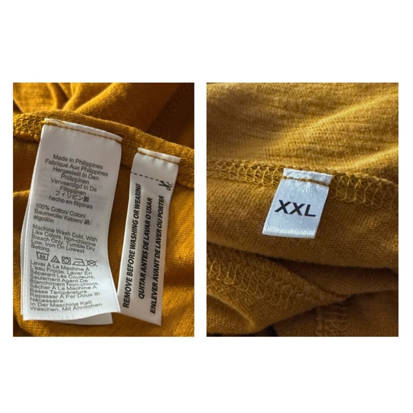 J CREW Henley Mens Top Shirt Sz: XXL/Cotton Long Sleeve-Outer Travel Layer Tee - Picture 3 of 8